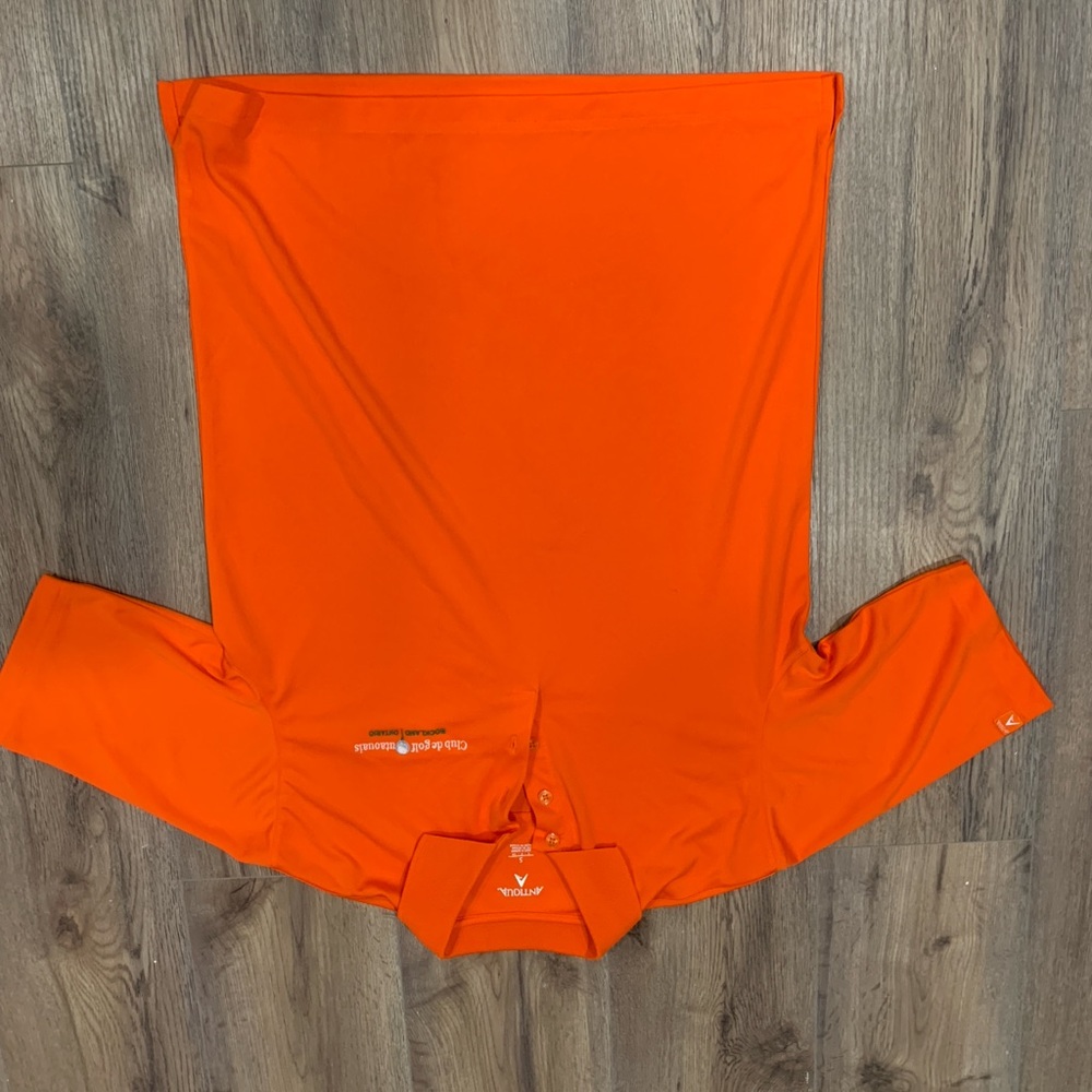 Men's Vibrant Orange Rash Guard